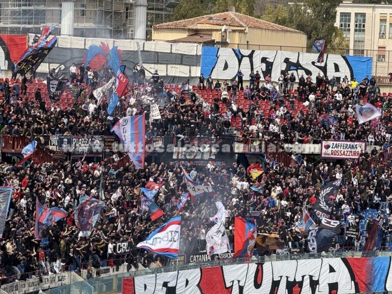 CATANIA-CROTONE: il dato ufficiale degli spettatori presenti al “Massimino”
