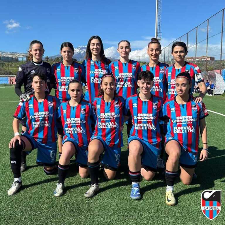 CATANIA FEMMINILE: rossazzurre fermate sul pari dal Matera