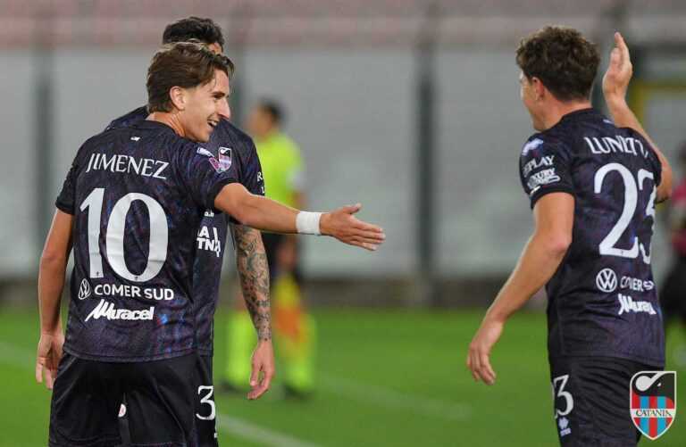 CATANIA SOCIAL – Jimenez, Di Gennaro e De Rose: “Che cuore. Fino alla fine…”