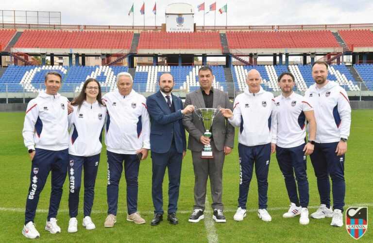 Il Presidente incontra le atlete, i tecnici e i dirigenti del Catania Women