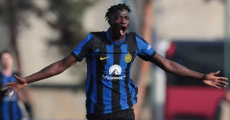 CATANIA-FOGGIA: palesemente irregolare il primo gol da professionista di Sarr
