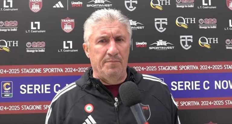 TORRENTE (all. Trapani): “Vincere il derby, non importa come. Queste sono le partite dei giocatori che hanno attributi”