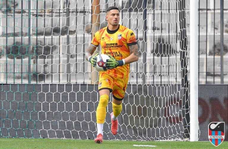 QUI CATANIA: Dini titolare indiscusso, pareggiato il conto dei ‘clean sheet’ con Bethers e Adamonis