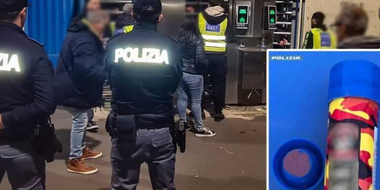 CATANIA-POTENZA: denuncia e Daspo per un tifoso catanese