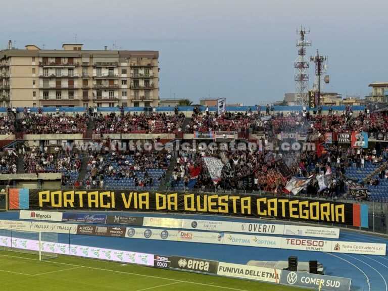 CATANIA-PESCARA: biglietti in prelazione per gli abbonati e in vendita libera