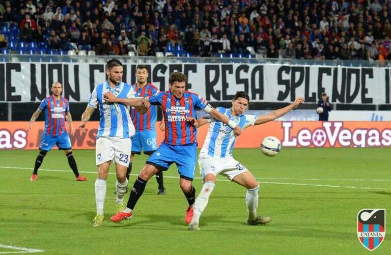 CATANIA-PESCARA (Video): gli highlights della sfida
