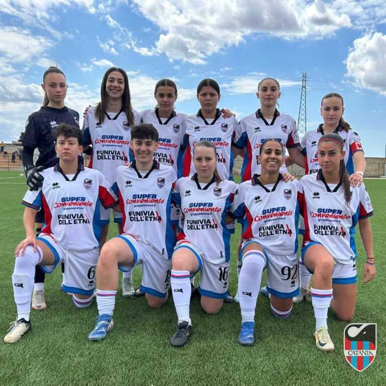 CATANIA FEMMINILE: campionato juniores, travolto il Lecce