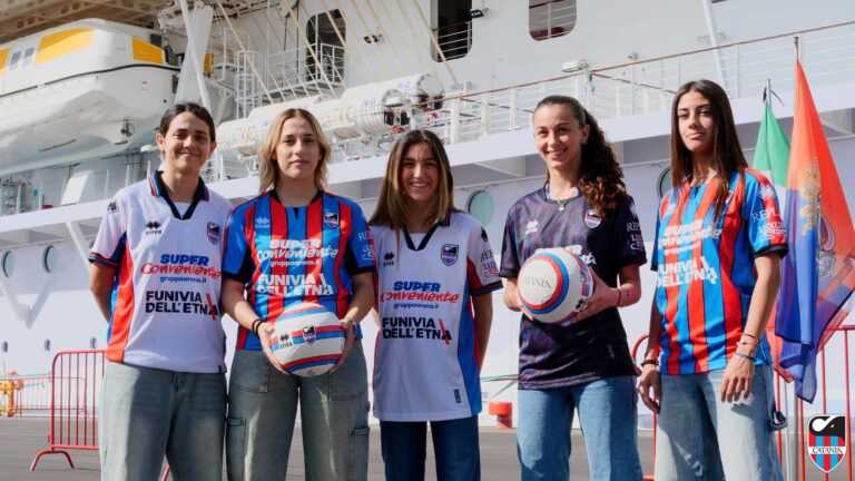 Il Catania Women al Catania Cruise Port
