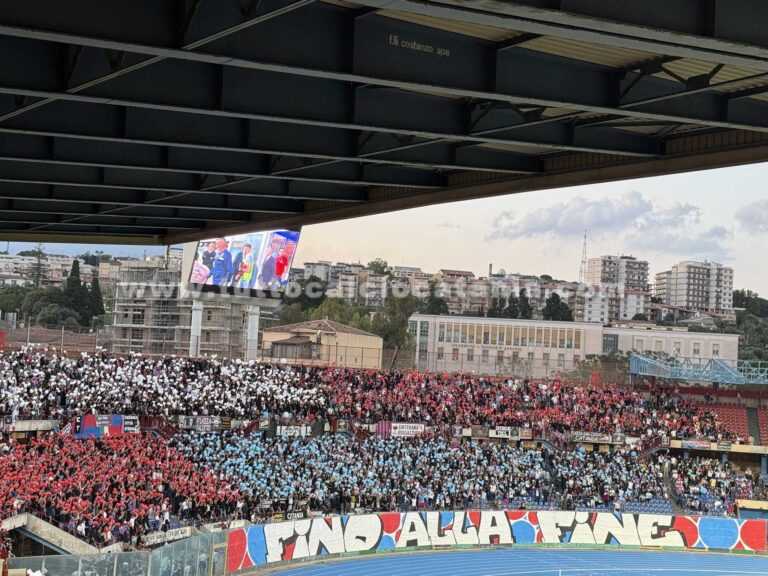 CATANIA-POTENZA: il dato ufficiale degli spettatori presenti al “Massimino”