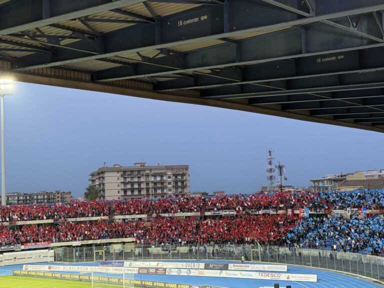 CATANIA-GIUGLIANO: il dato ufficiale degli spettatori presenti al “Massimino”