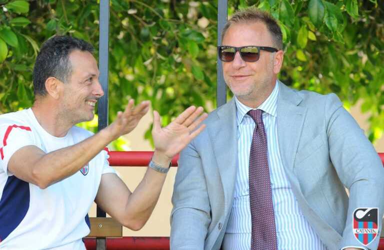 QUI CATANIA: Grella assiste all’ultimo allenamento della Primavera