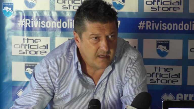 SEBASTIANI (Pres. Pescara): “Possiamo realizzare un’impresa, siamo una squadra in ottima condizione fisica”