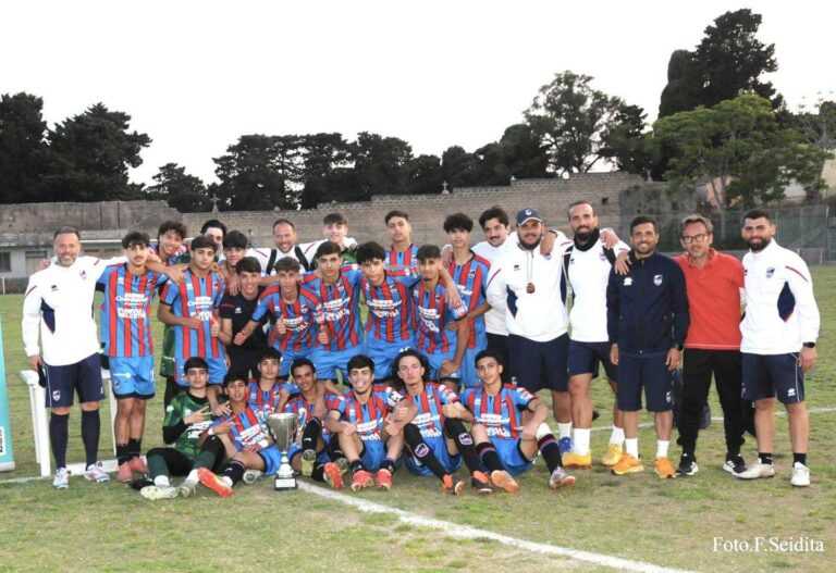 GIOVANILI CATANIA: Under 16 batte il Palermo aggiudicandosi il Torneo “Città di Castelvetrano – Memorial Nicola Passanante”