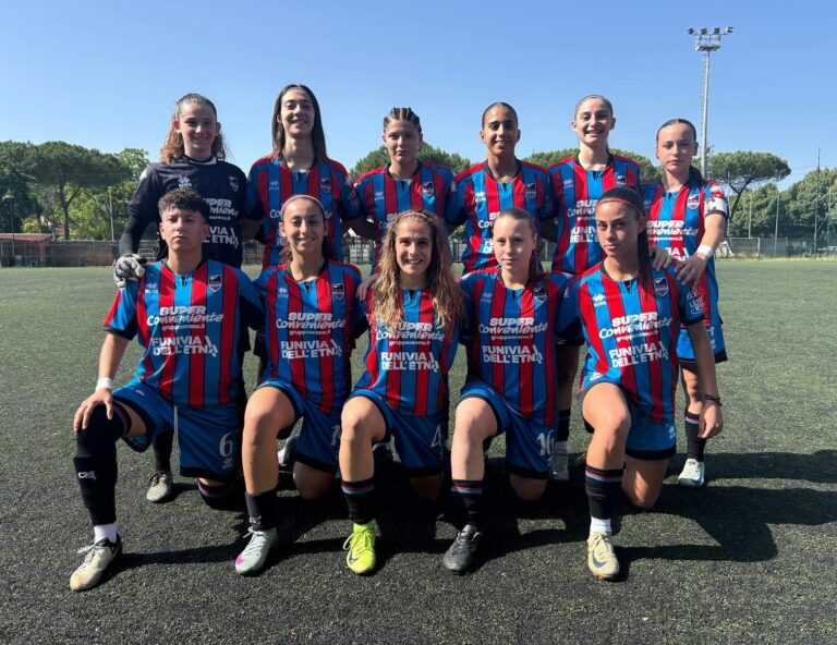 CATANIA FEMMINILE – Under 19, impresa sfiorata. Borbone: “C’è orgoglio per il percorso delle ragazze”