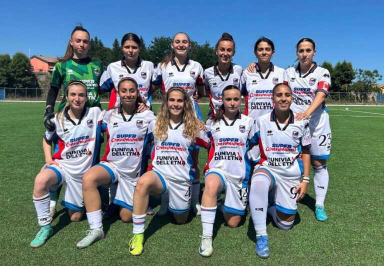 CATANIA FEMMINILE: sette gol rifilati alla Giovanile Rocca