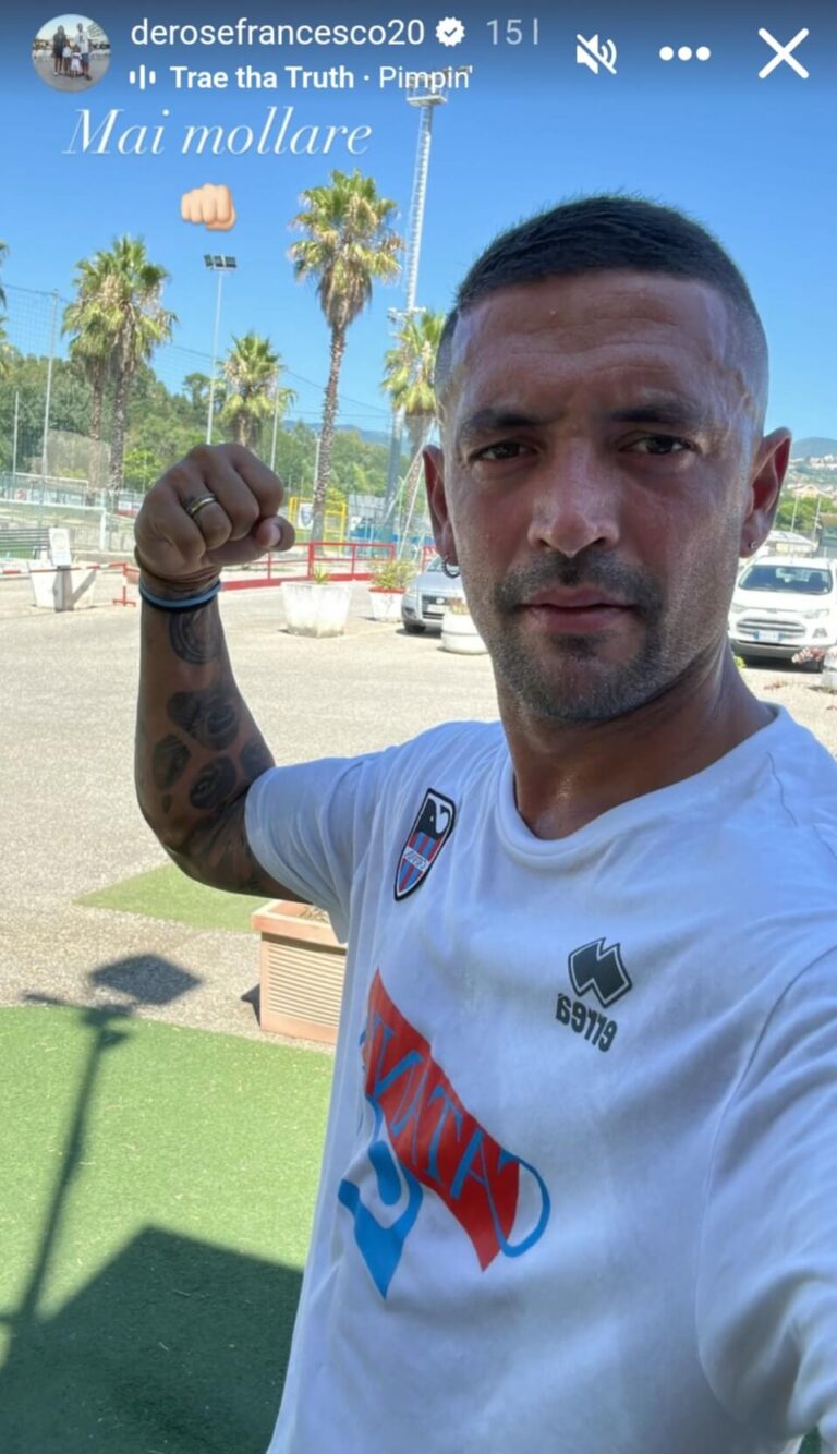 CATANIA SOCIAL – De Rose: “Mai mollare…”