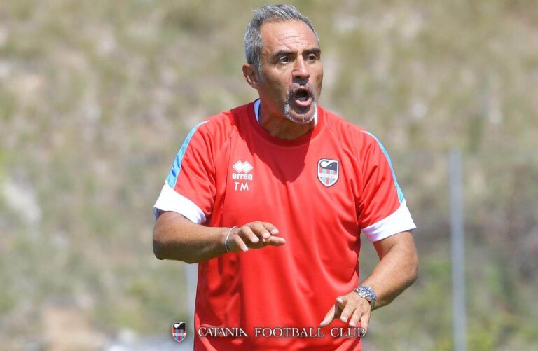 QUI CATANIA: Toscano, la difesa a tre base imprescindibile anche nella prossima stagione