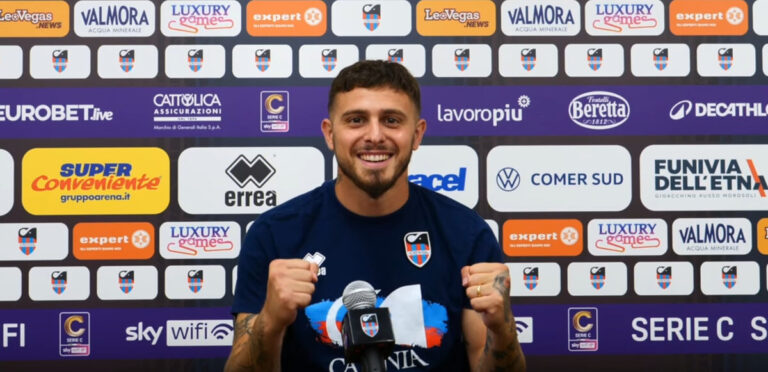 D’AUSILIO: “Ho scelto subito Catania, ho voluto fortemente questa piazza”