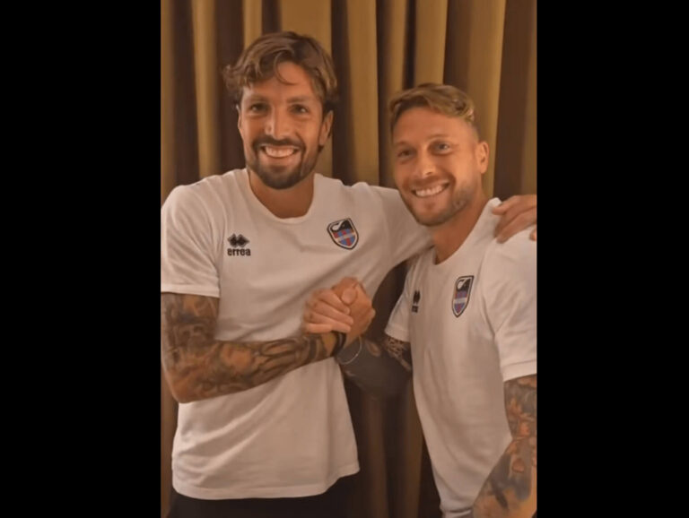 CATANIA SOCIAL – Forte a Caturano: “Felice di averti qui. Non siamo rivali per il posto, lottiamo per la stessa maglia”