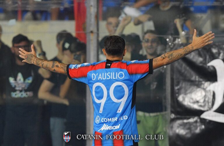 D’AUSILIO: “Catania forte come squadra e società, pensiamo partita dopo partita”