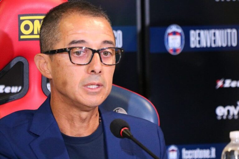 LONGO (all. Crotone): “Col Catania ambizione che mi piace e sana adrenalina, sarà una bella partita. Vogliamo farla nostra”