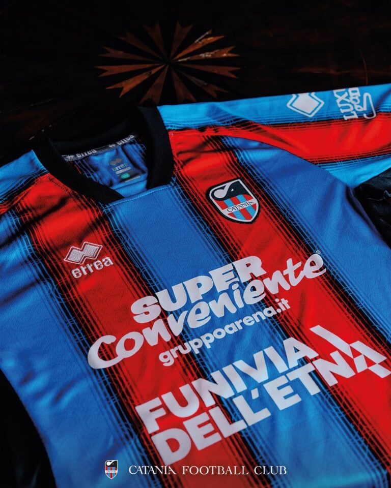 CATANIA: ecco la maglia “Home” 2025/26