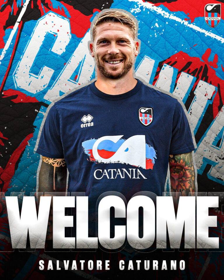 CATURANO – La nota ufficiale del Catania: “Sottoscritto un contratto triennale”