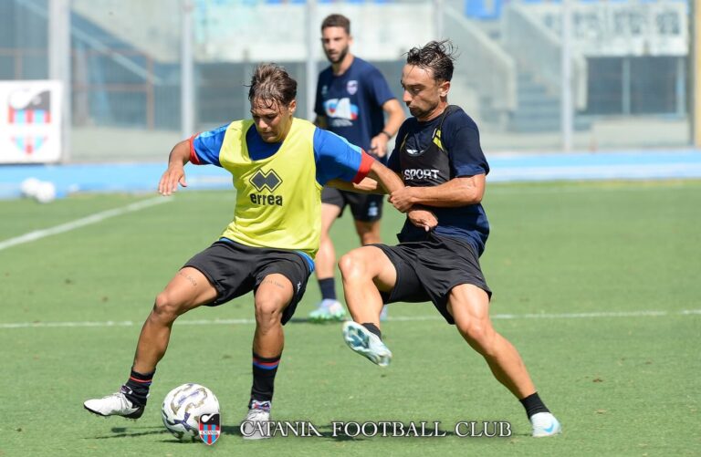 QUI CATANIA: ripresa immediata degli allenamenti, testa alla Cavese