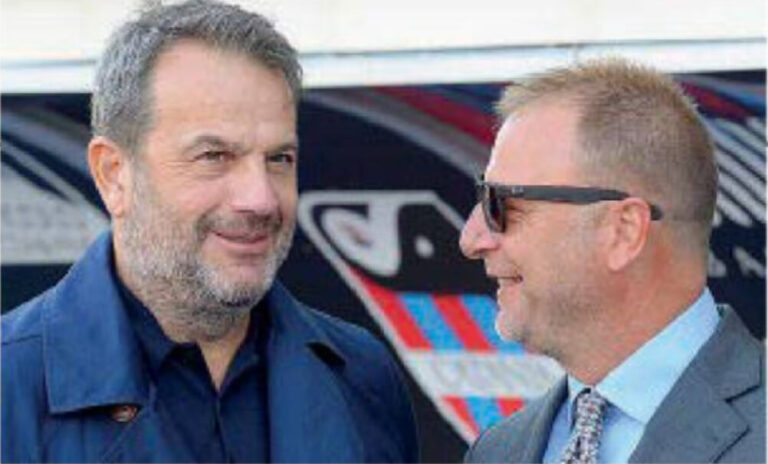 RASSEGNA STAMPA – La Sicilia: “Grella-Faggiano, saluto affettuoso. Fischi sonori per Inglese (soprattutto) e Anastasio”