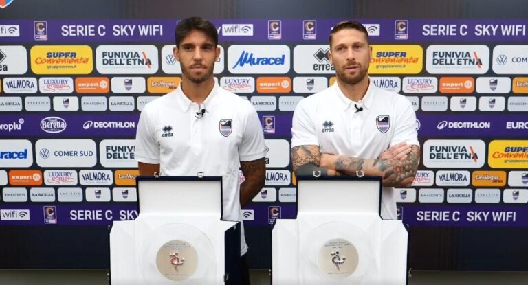 QUI CATANIA – Cicerelli: “Vogliamo realizzare qualcosa di bello”; Caturano: “Mi manca tanto il gol, sono pronto per domenica”