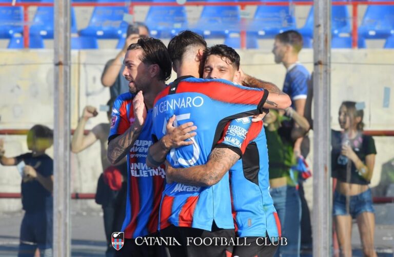 CATANIA-BENEVENTO (Video): gli highlights della sfida