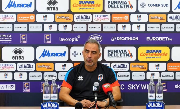 TOSCANO: “Col Benevento sarà una partita di ambizioni. Club più strutturato, grande sintonia con la società. Pretendo tanto dai ragazzi”