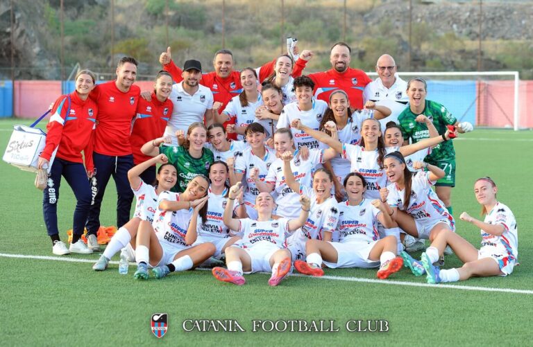 CATANIA WOMEN: poker ai danni del Matera, mantenuto il secondo posto in classifica